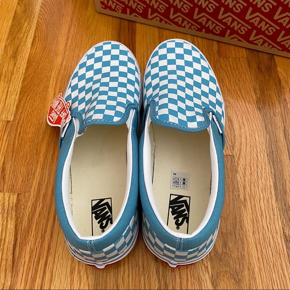 Vans Checkerboard Slip On Women’s Sneakers - Picture 5 of 6